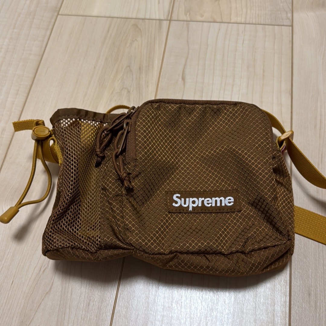 Supreme 2022ss Side Bag "Brown"
