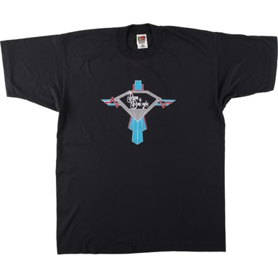 古着 00年代 フルーツオブザルーム FRUIT OF THE LOOM Denim & Diamonds プリントTシャツ メンズXL相当/eaa653946