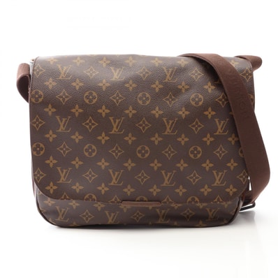 ルイ・ヴィトン LOUIS VUITTON メッセンジャーボブールMM モノグラム ショルダーバッグ バッグ PVCコーティングキャンバス レディース ブラウン系 M97038 【中古】