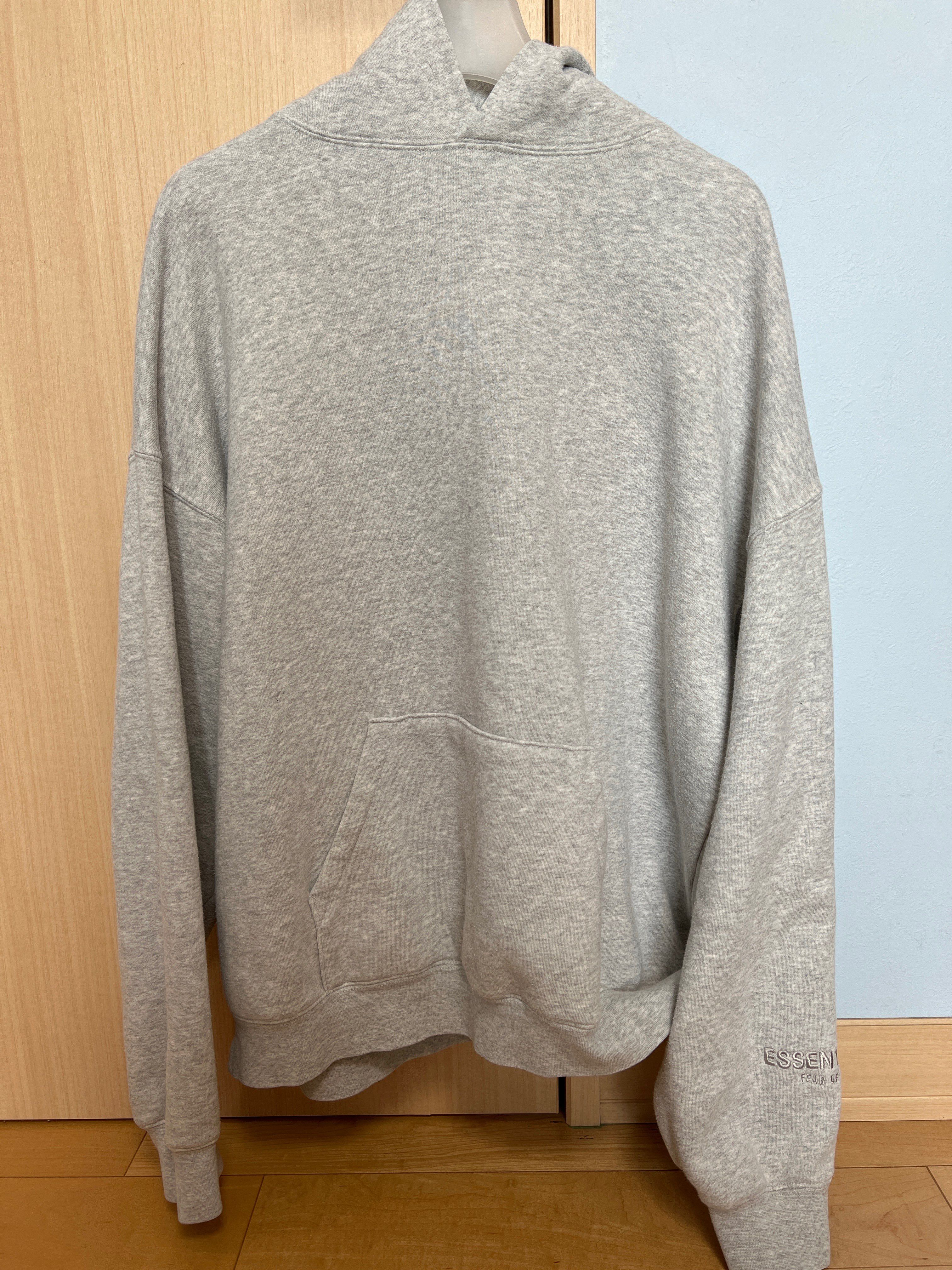 FEAR OF GOD ESSENTIALS 3M Logo Pullover Hoodie "Grey"