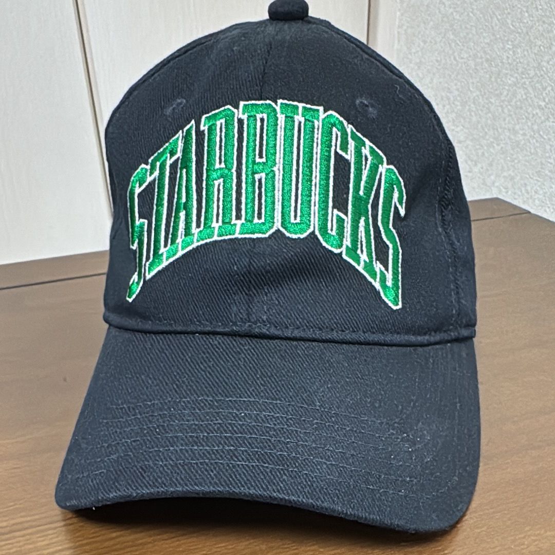 STARBUCKS x BEAMS Baseball Cap College Design "Navy"