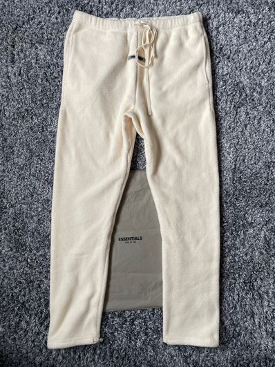 FEAR OF GOD ESSENTIALS Polar Fleece Sweatpants "Oatmeal/Oatmeal Heather"