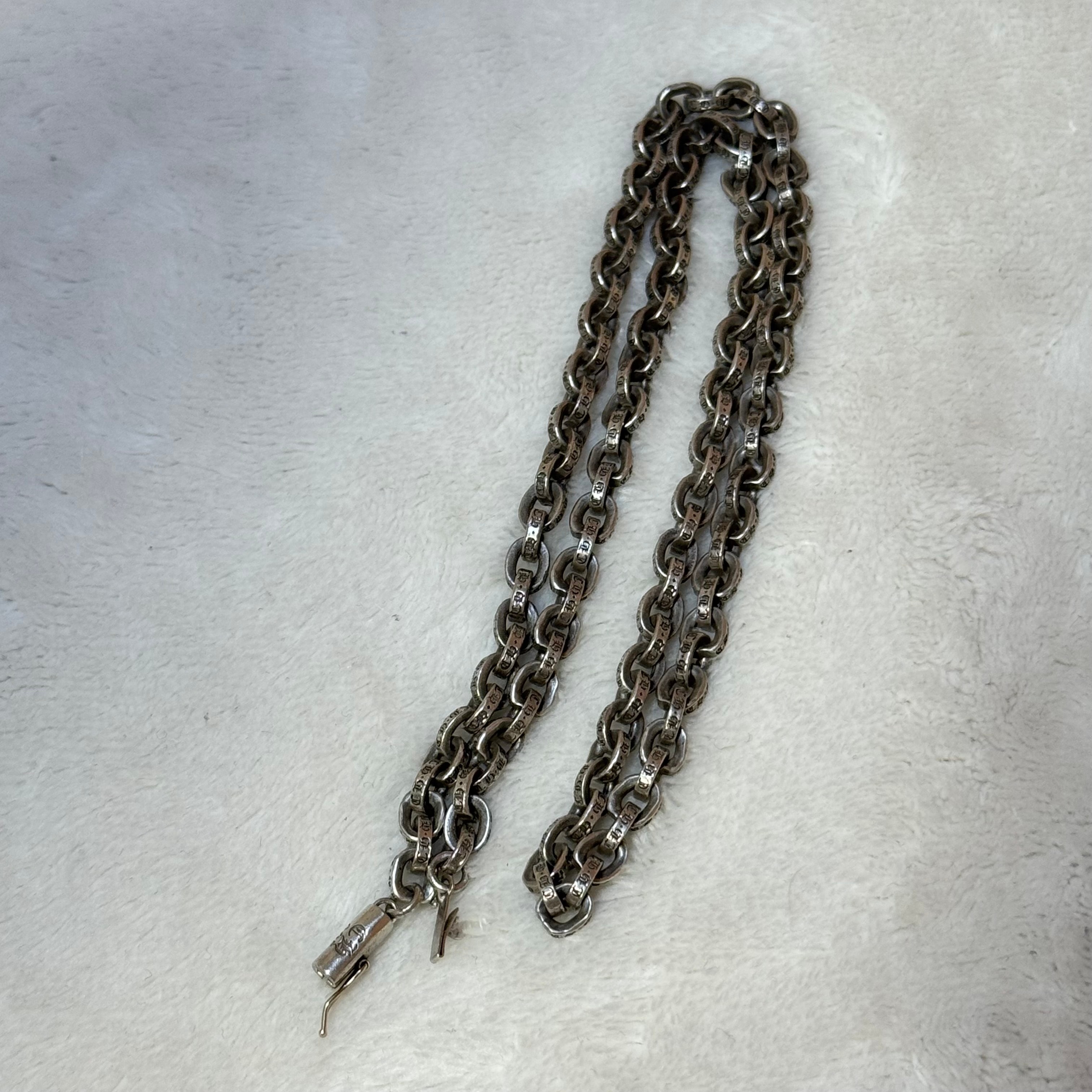 Chrome Hearts Paper Chain Necklace "Silver"