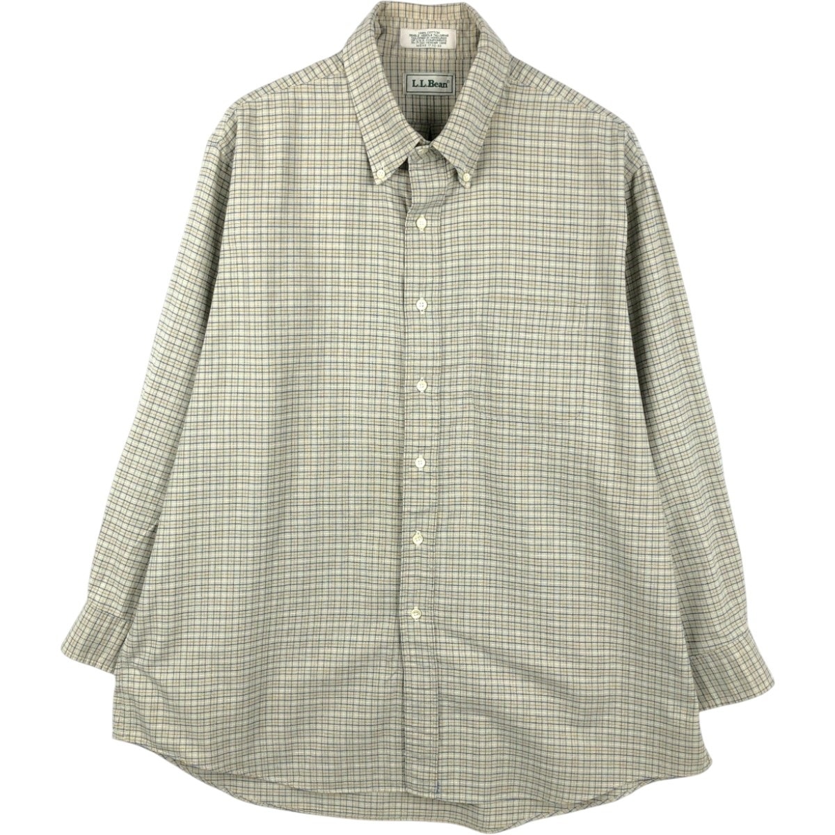 古着 90年代 エルエルビーン L.L.Bean 長袖 ボタンダウンチェックシャツ メンズXL相当 ヴィンテージ/eaa666720