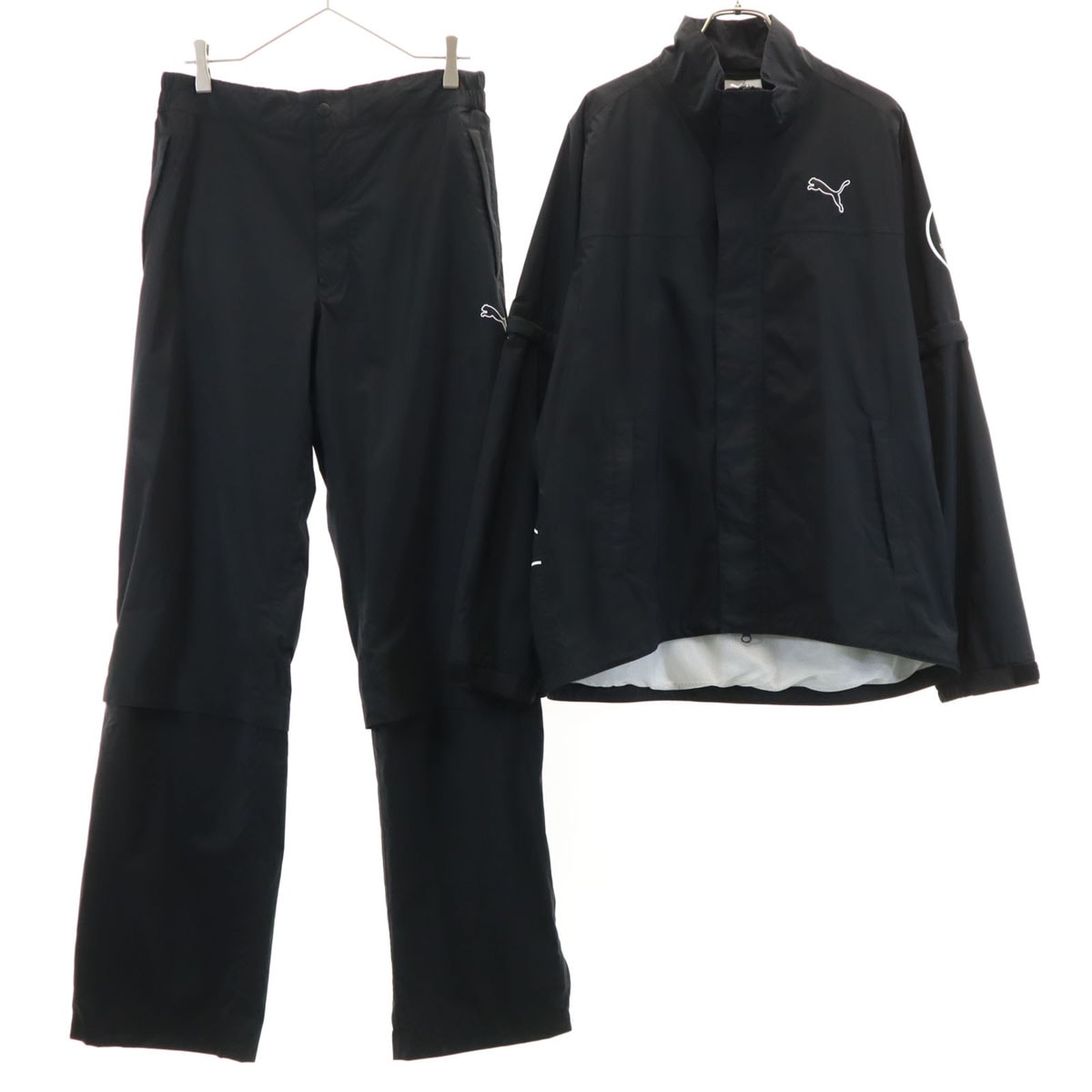 PUMA プーマ ゴルフ ジャケット 上下セットアップ O ブラック