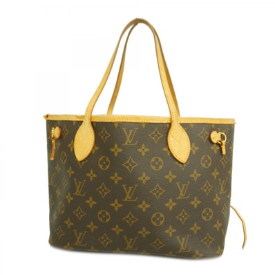 【6dd4651】ルイヴィトン トートバッグ モノグラム ネヴァーフルPM M40155 ブラウン【中古】レディース