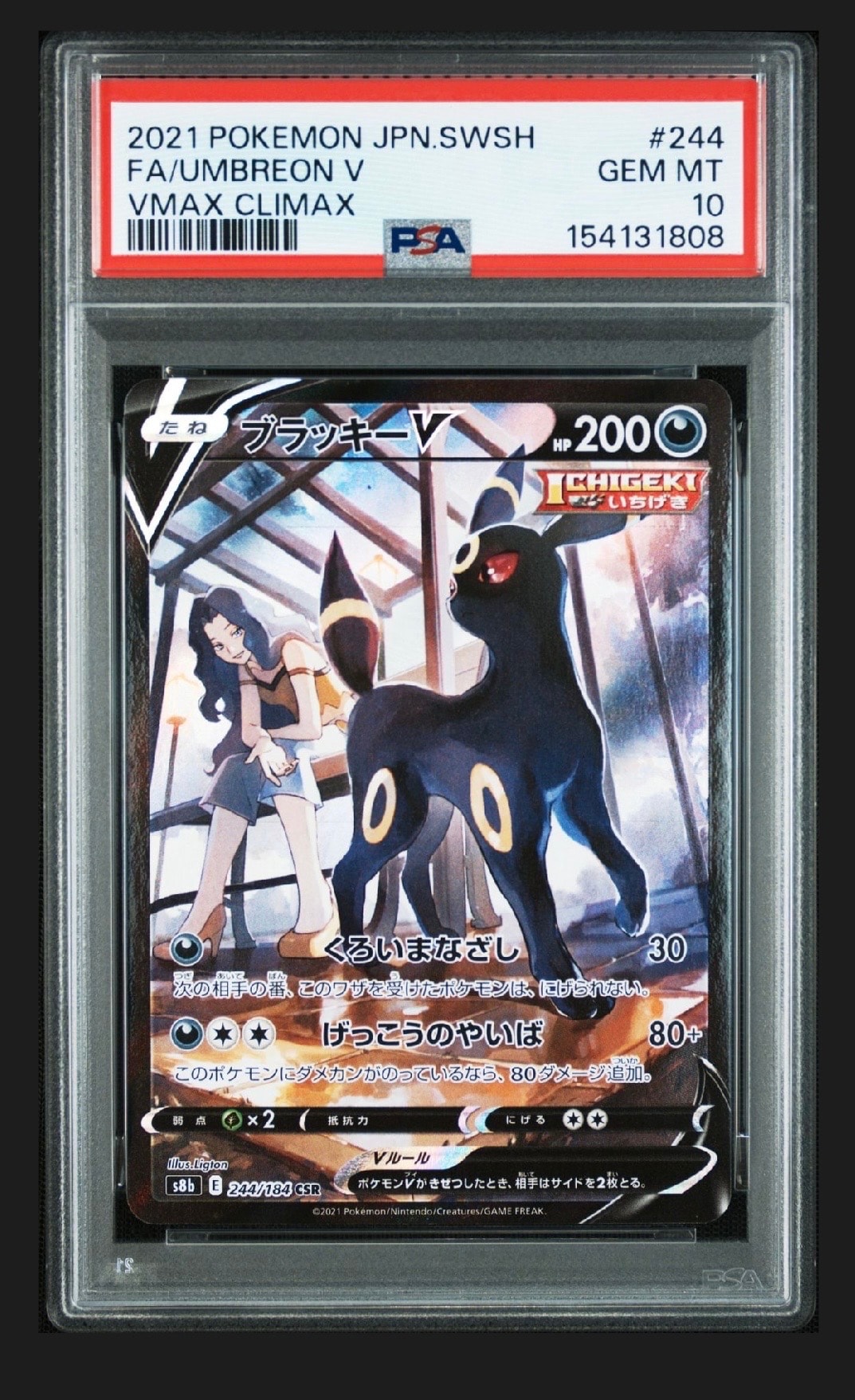 ブラッキーV CSR[S8b 244/184]「VMAXクライマックス」 ブラッキーV CSR s8b VMAXクライマックス 244/184 【公式通販】