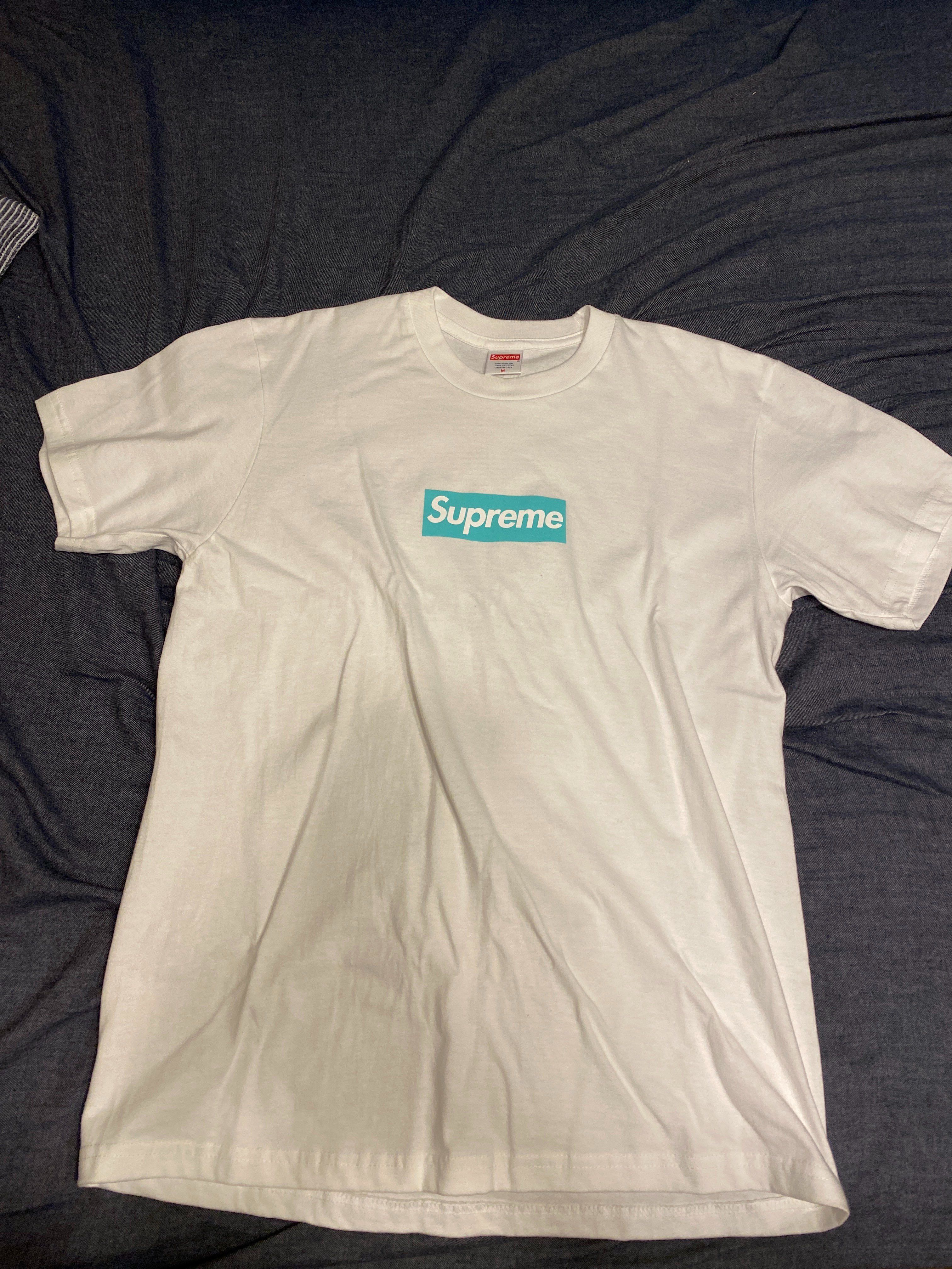 Supreme / Tiffany & Co. Box Logo Tee "White"