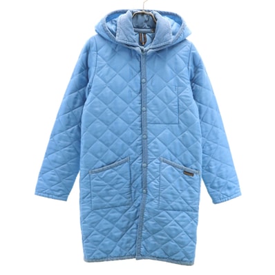 LAVENHAM ラベンハム イングランド製 キルティングコート 34 水色