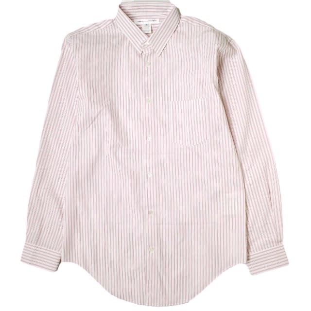 COMME des GARCONS SHIRT コムデギャルソンシャツ フランス製 FOREVER VERY NARROW STRIPE SHIRT フォーエバー ベリーナローストライプシャツ CDGS4PS X(XL) ピンク 長袖 トップス mm9815