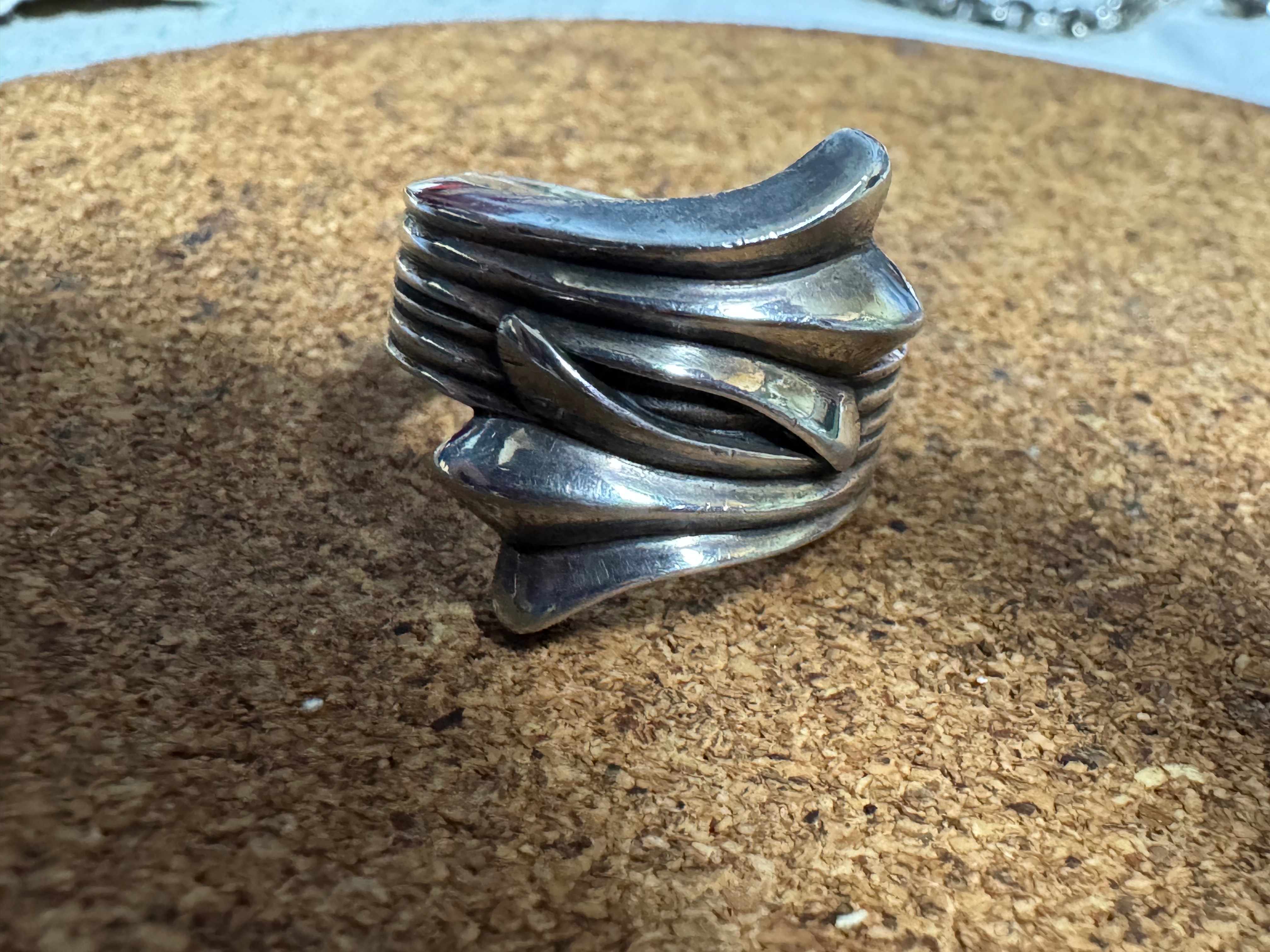 Chrome Hearts 720 Cross Tail Ring "Silver"