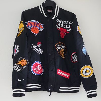 Supreme / Nike®/NBA Teams Warm-Up Jacket "Black"