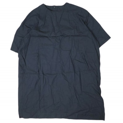 BEAMS BOY ビームスボーイ 日本製 半袖シャツワンピース 13-26-0539-286 ONE SIZE NAVY トップス g13667