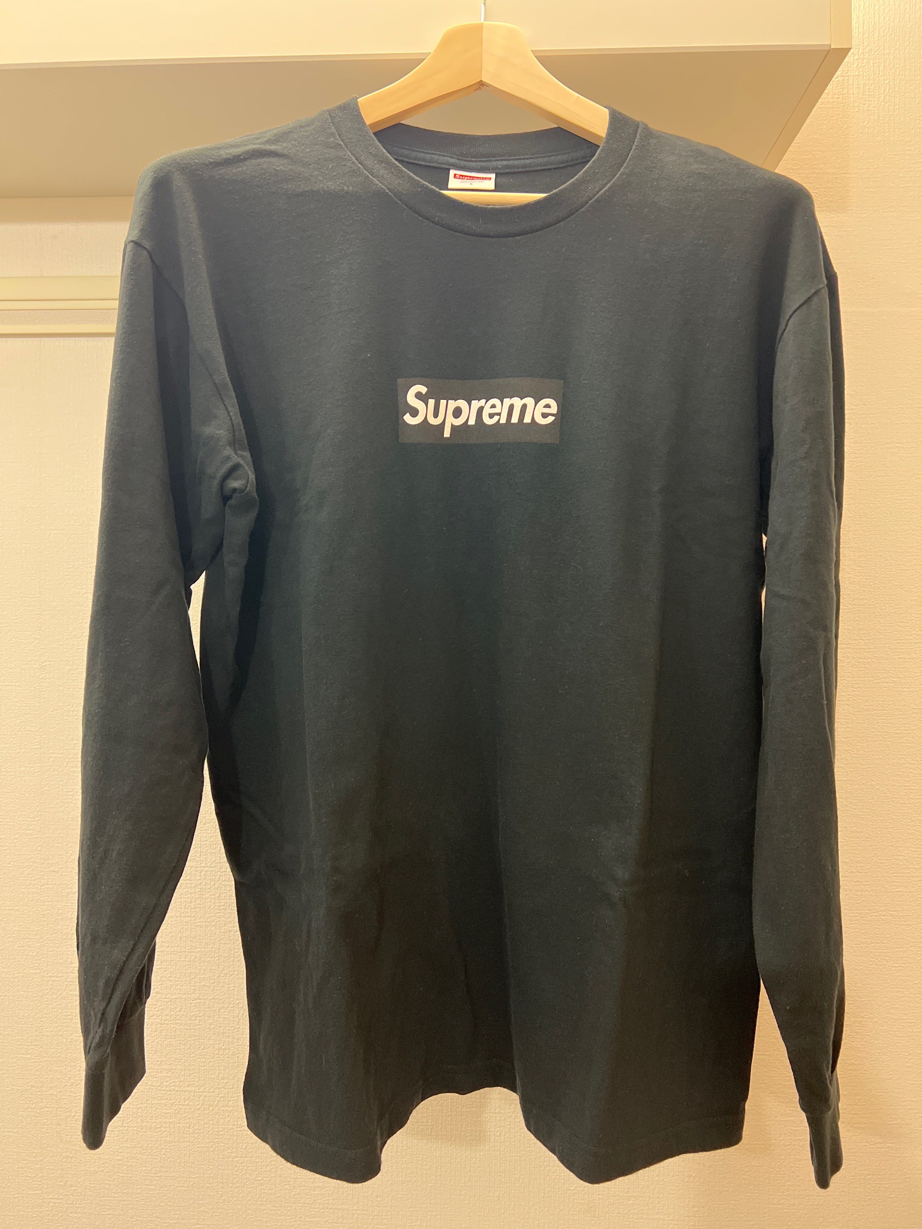 Supreme Box Logo L/S Tee "Black"