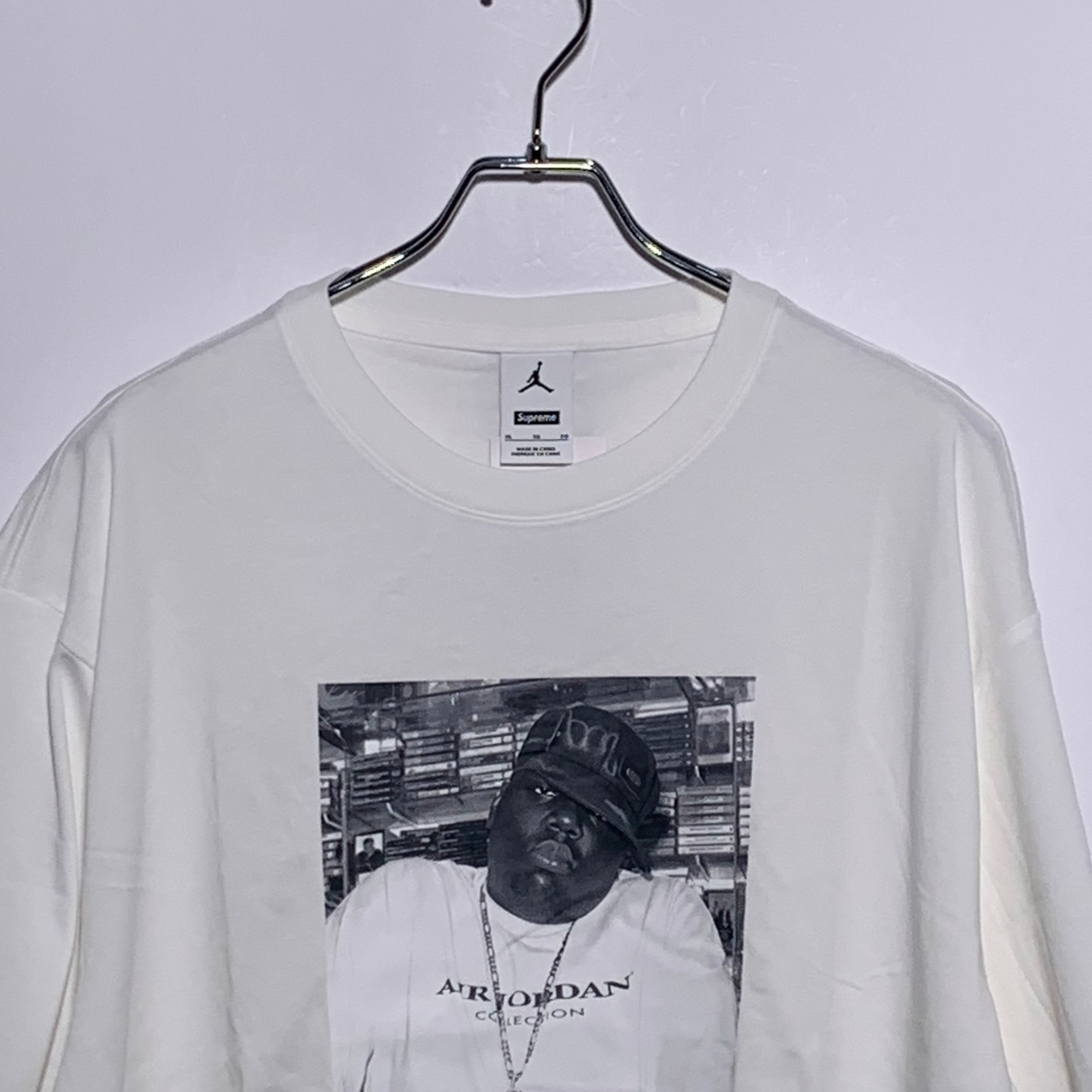 Supreme x Jordan Biggie S/S Top "White"