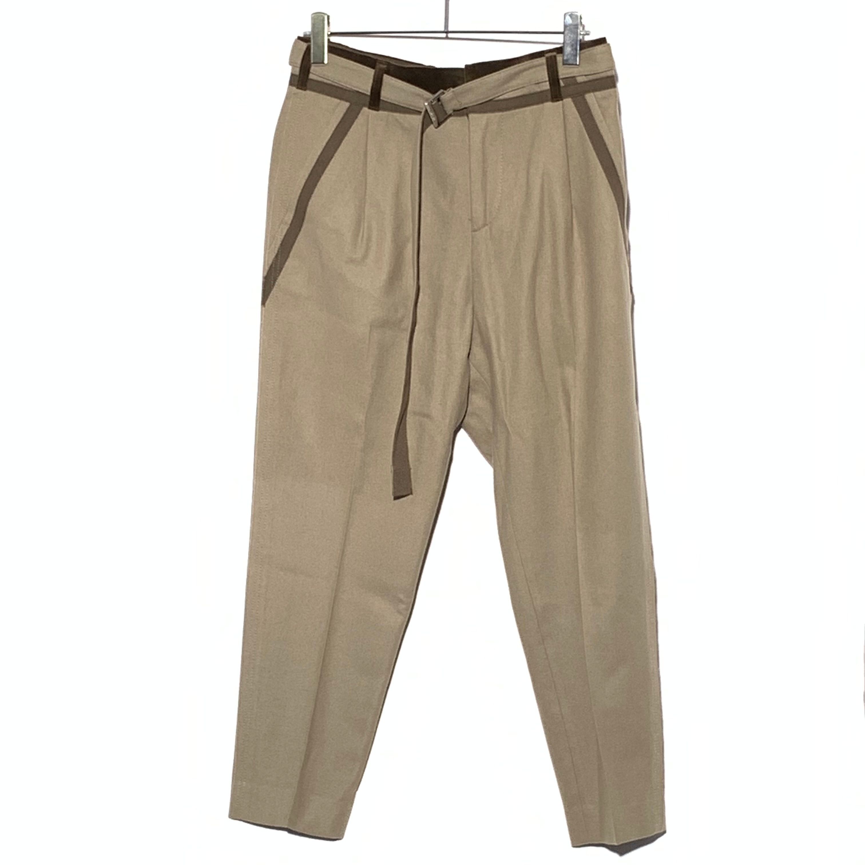 21AW Wool Melton Pants 21-02623M