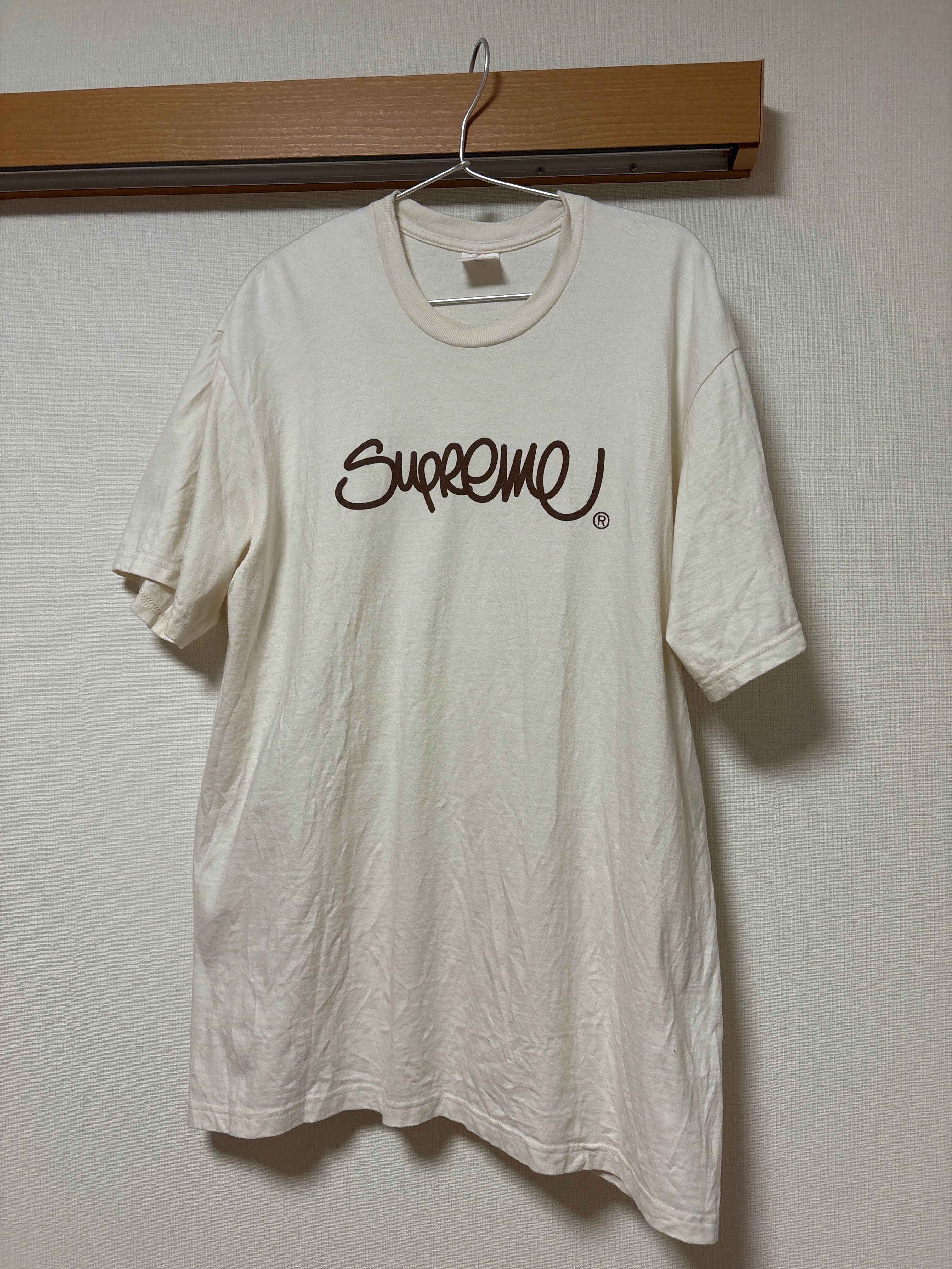 Supreme Handstyle Tee "Natural"