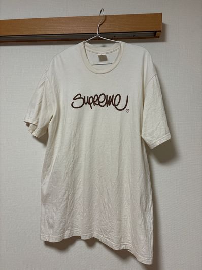 Supreme Handstyle Tee "Natural"