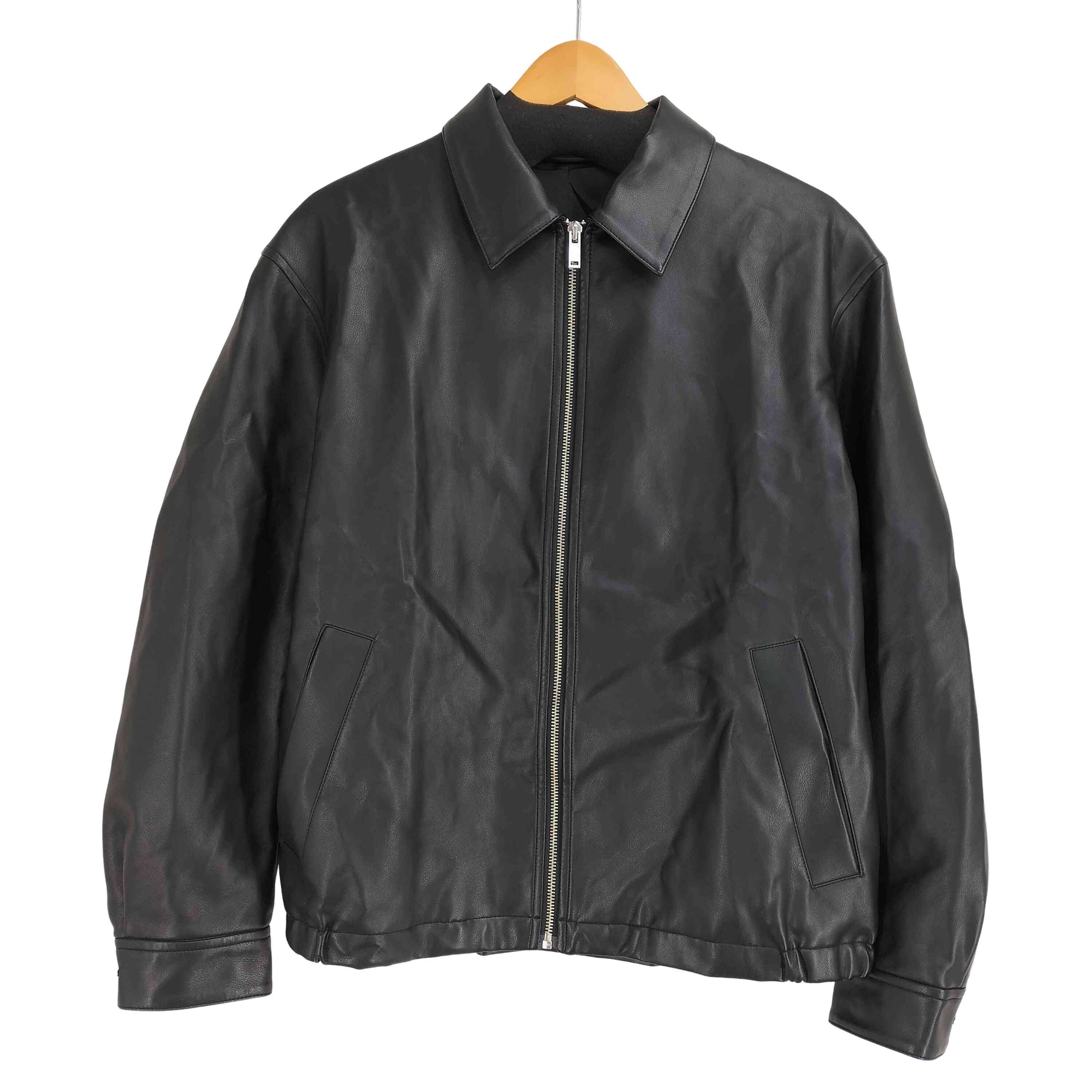 フェイクレザーブルゾンNT+E【1141641991414】