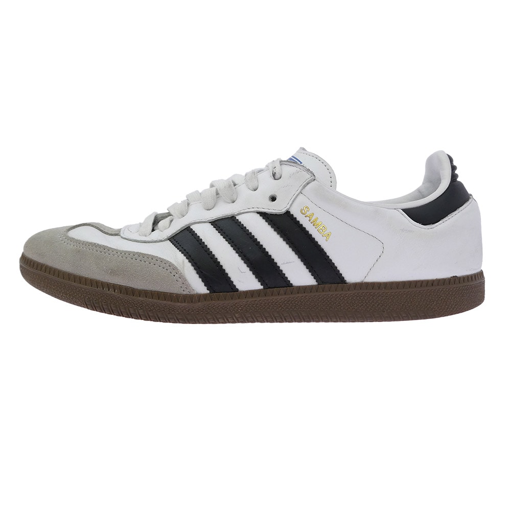 adidas アディダス スニーカー B75806 Samba OG Cloud White Core Black Clear Granite サンバ クラウドホワイト コアブラック クリアグラナイト スニーカー【中古】