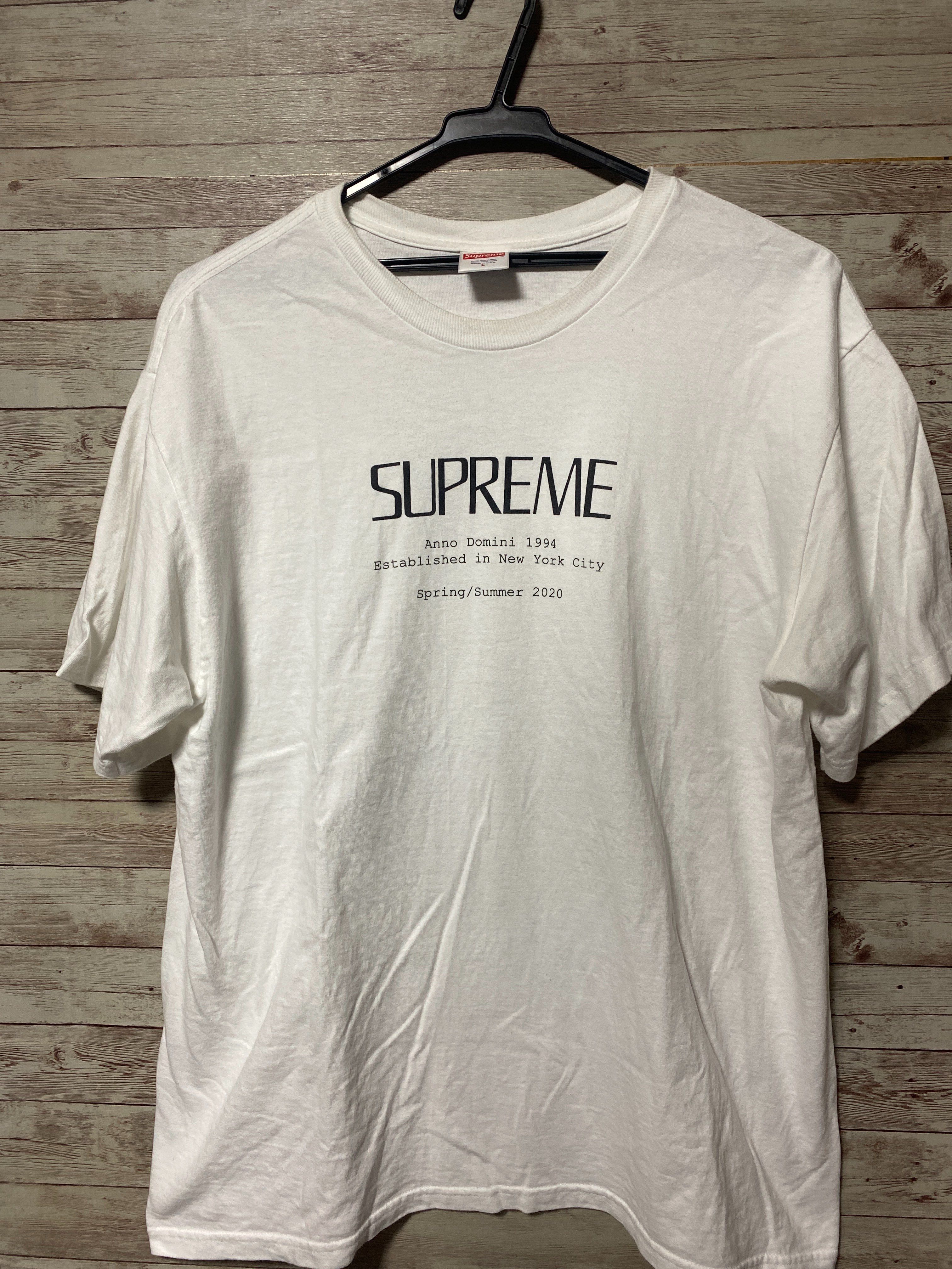 Supreme Anno Domini Tee "White"