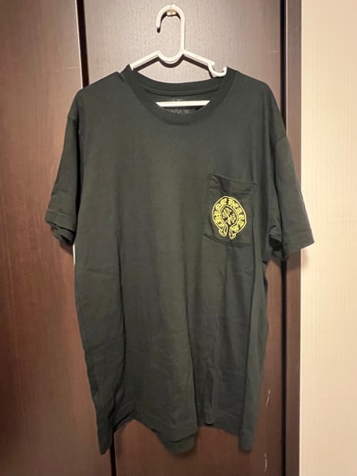 Chrome Hearts Neon Yellow Horseshoe S/S T-Shirt "Black"
