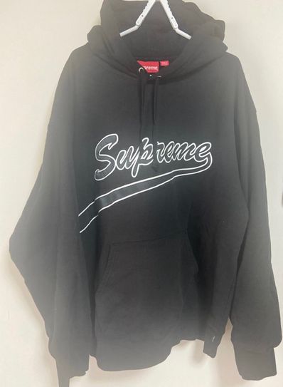 Supreme Tail Hooded Sweatshirt "Black"