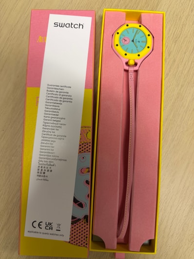 Swatch x Audemars Piguet Royal Pop Otg Roz "Pink/Yellow"