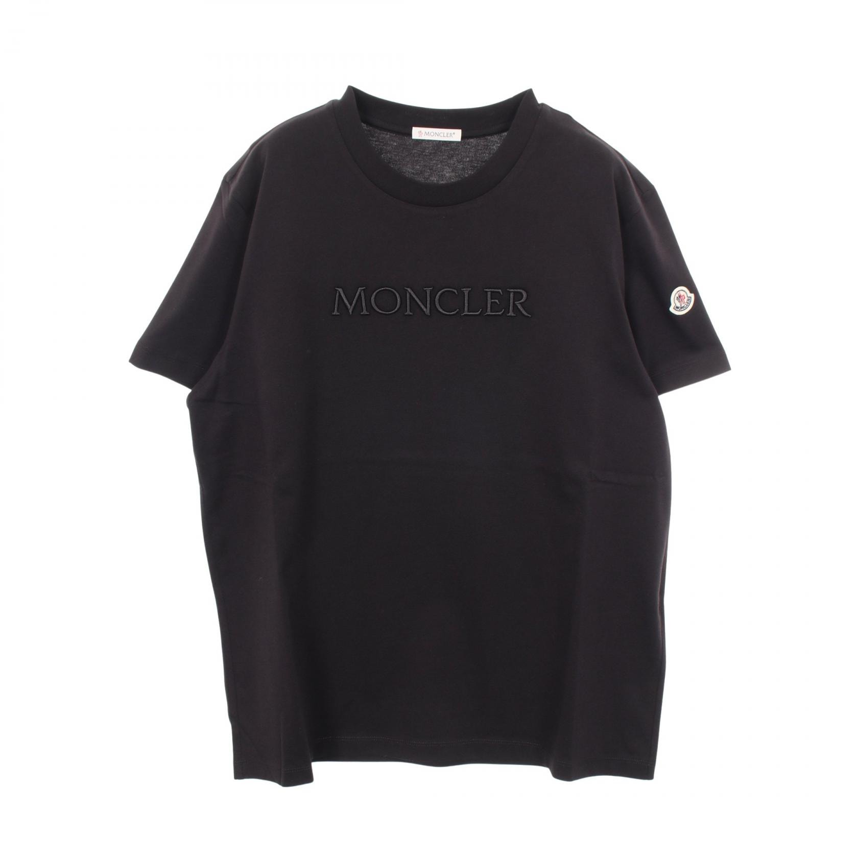 MONCLER Blurred Logo Long Sleeve T-Shirt 
