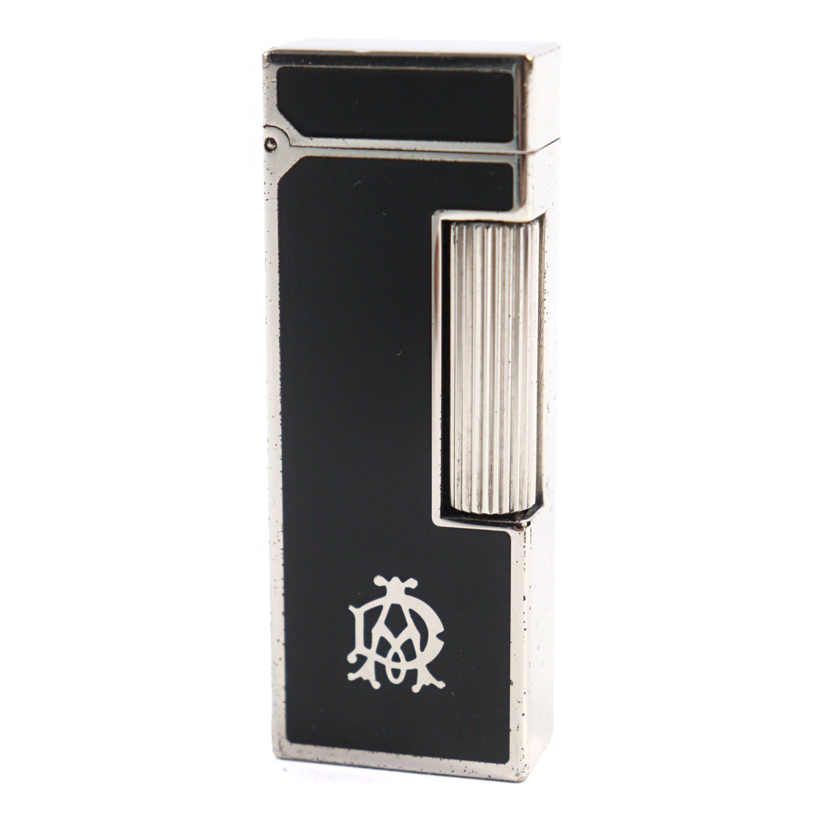 ダンヒル
 ライター ブラック シルバー メンズ