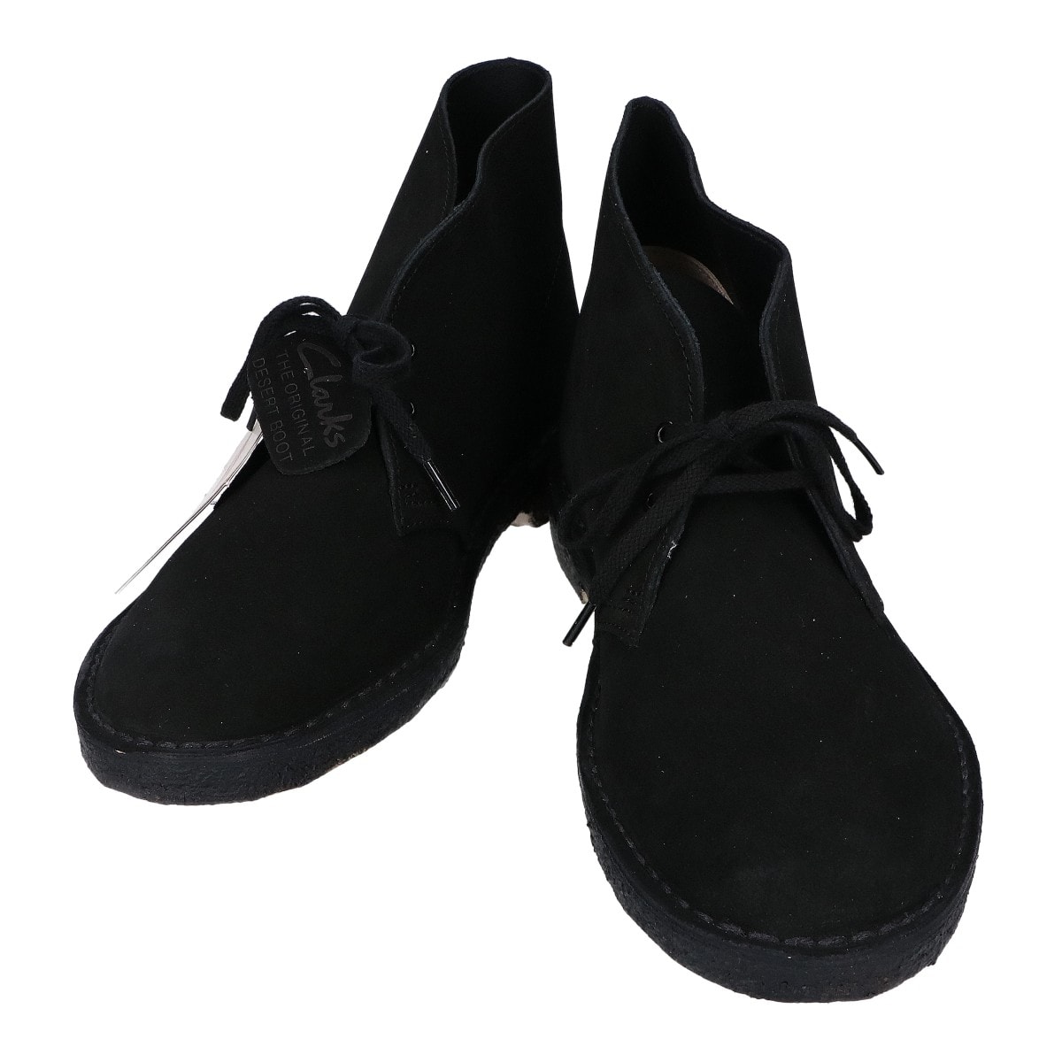 クラークス 【新品同様】001117636 スエード デザートブーツ/