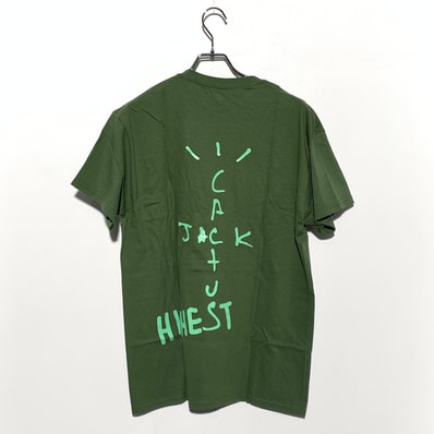 Air Jordan x Travis Cactus Jack Highest T Shirt "Olive"