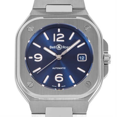 Bell&Ross ベル&ロス BR05 ブルースティール BR05A-BLU-ST/SST ステンレススチール【中古】