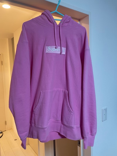 Supreme Box Logo Hooded Sweatshirt "Pink" (21FW)