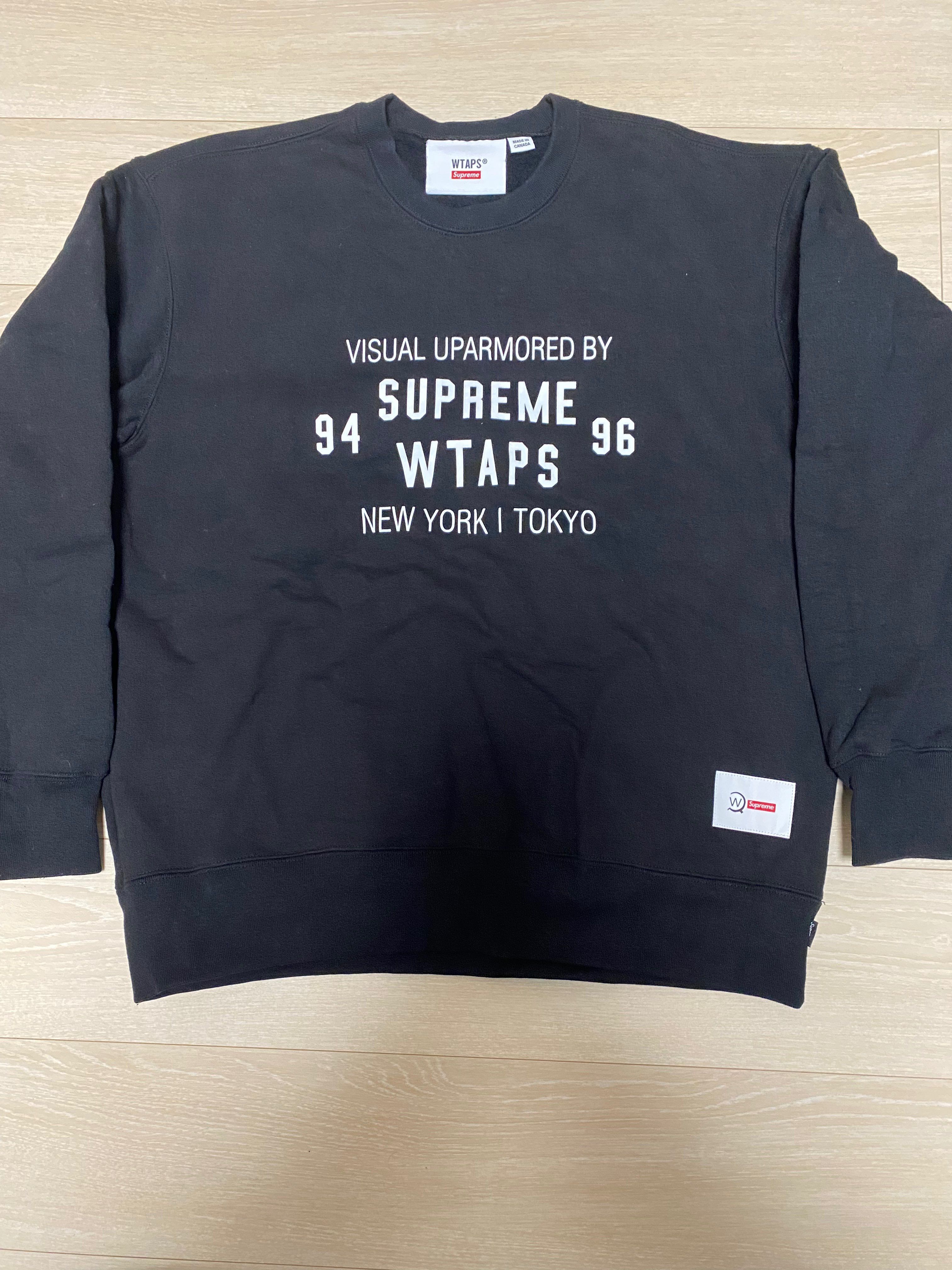 Supreme / WTAPS Crewneck "Black" 21274SPD-CSM03S