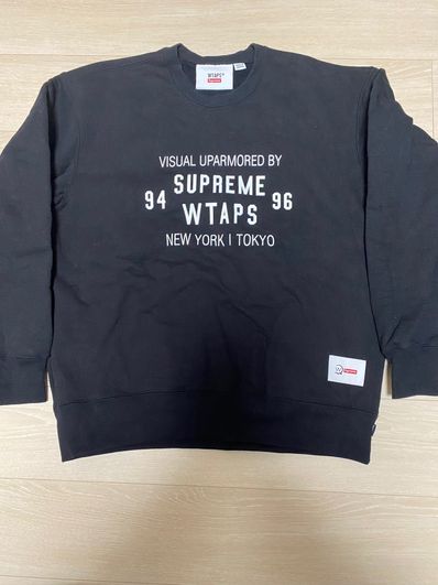 Supreme / WTAPS Crewneck "Black" 21274SPD-CSM03S
