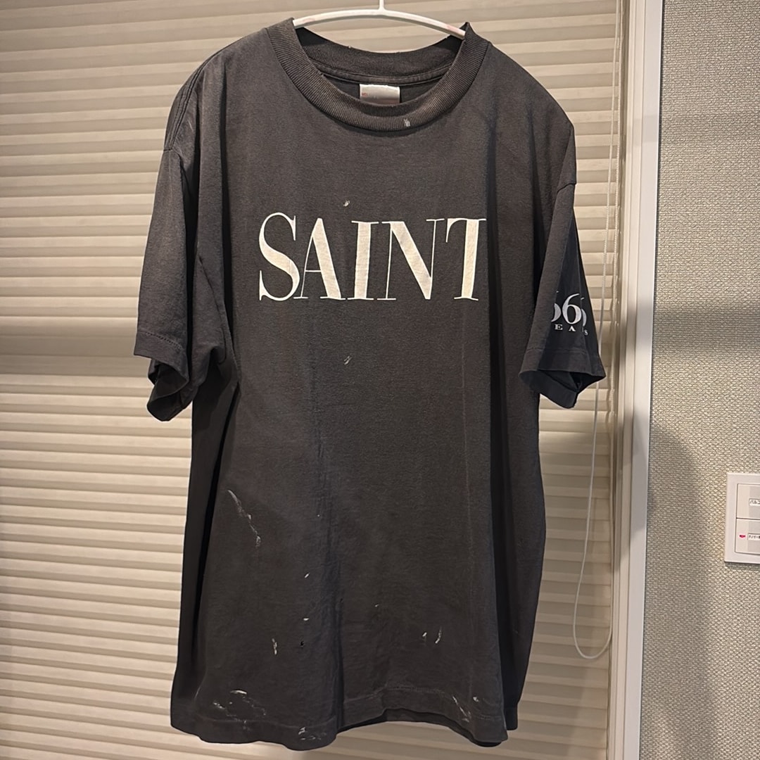 SAINT Mxxxxxx SS T-Shirt Saint 666 "Black"