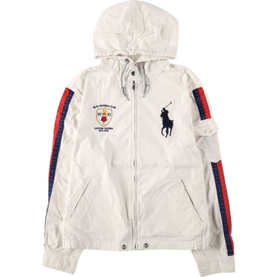 古着 ラルフローレン Ralph Lauren POLO by Ralph Lauren ビックポニー コットンパーカー メンズL相当/eaa664657