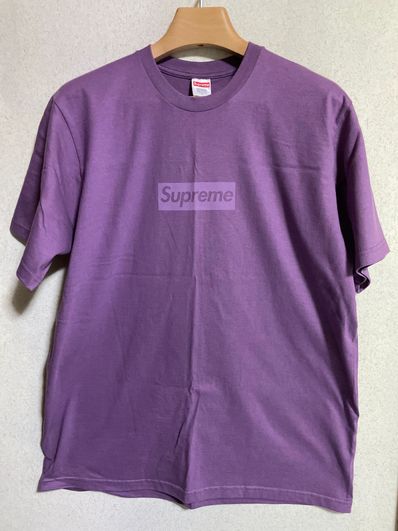 Supreme Tonal Box Logo Tee "Dusty Purple"