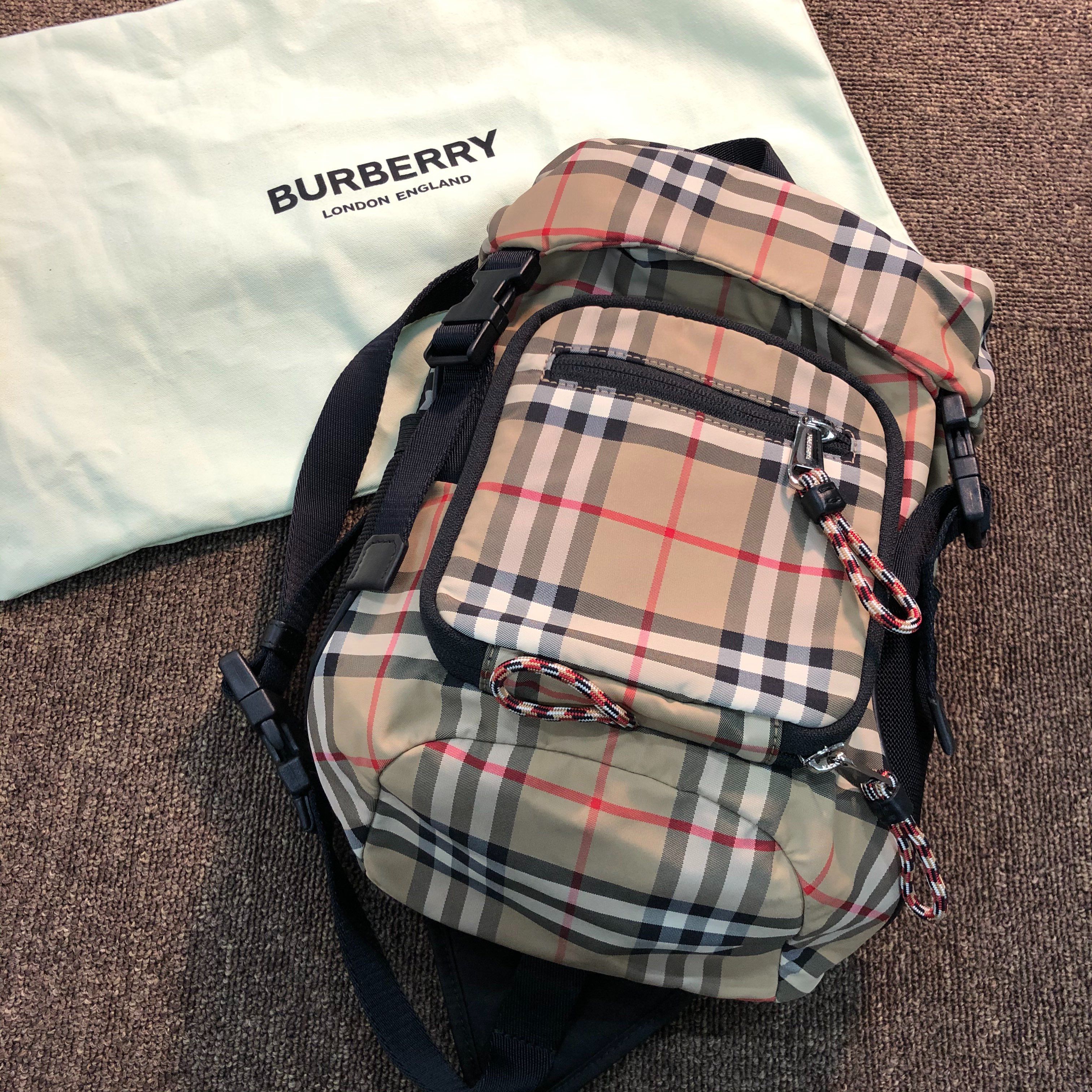 BURBERRY Nova Check Cross Body Shoulder Bag 