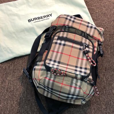 BURBERRY Nova Check Cross Body Shoulder Bag