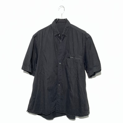 sacai Stripe S/S Shirts "Black"