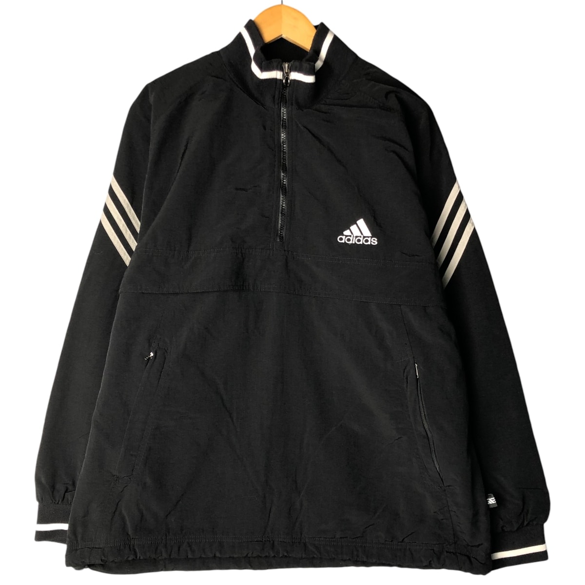 古着 00年代 ナイキ NIKE プルオーバー ハーフジップ 中綿ジャケット パファージャケット メンズM相当/eaa599778