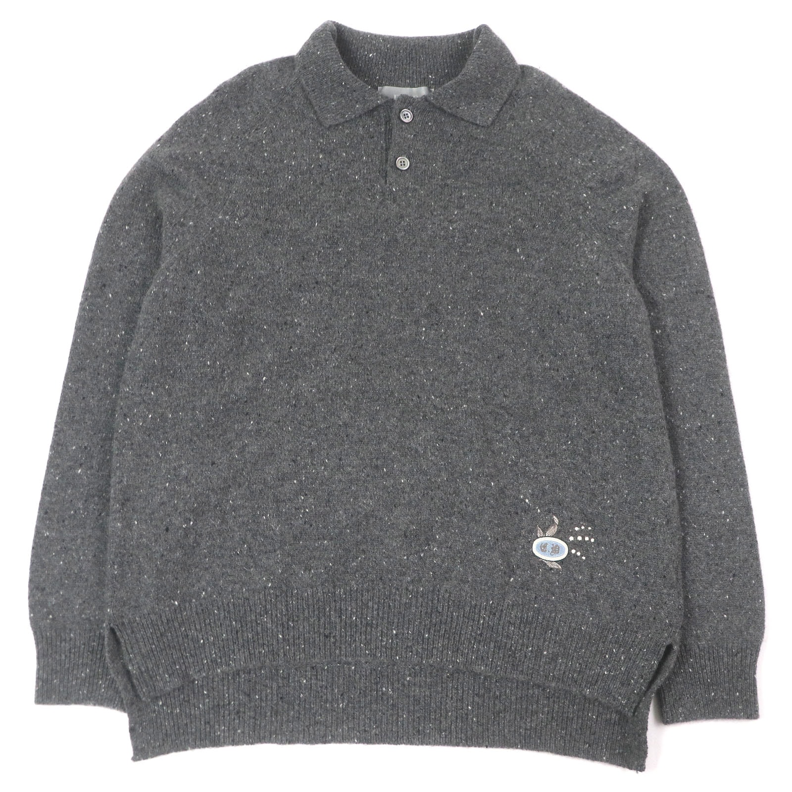 極美品 ディオール オム
 ニット グレー メンズ M 243M830AT449