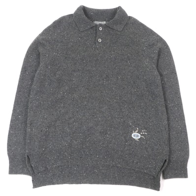 極美品 ディオール オム
ニット グレー メンズ M 243M830AT449