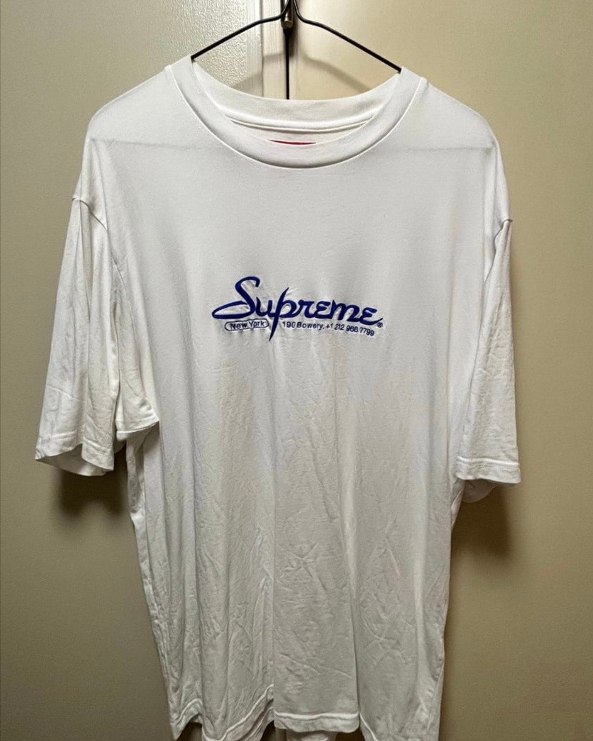 Supreme Contact S/S Top "White"