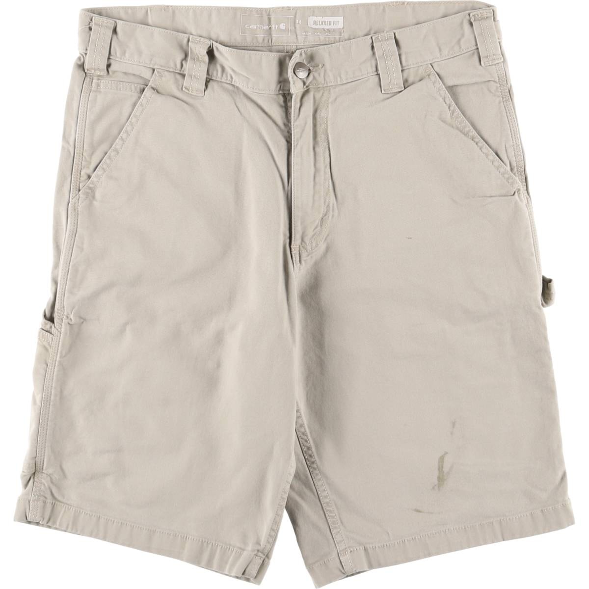 古着 カーハート Carhartt RELAXED FIT ダック地ペインターショーツ ハーフパンツ メンズw34相当/eaa557976
