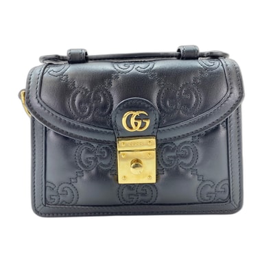 グッチ GUCCI GGマトラッセ 2WAY ハンドバッグ【中古】