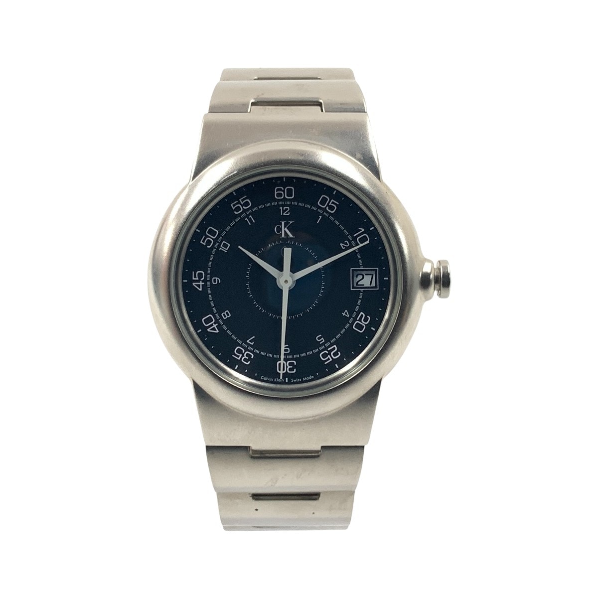 〇〇Calvin Klein カルバンクライン クォーツ 腕時計 K18121 シルバー
