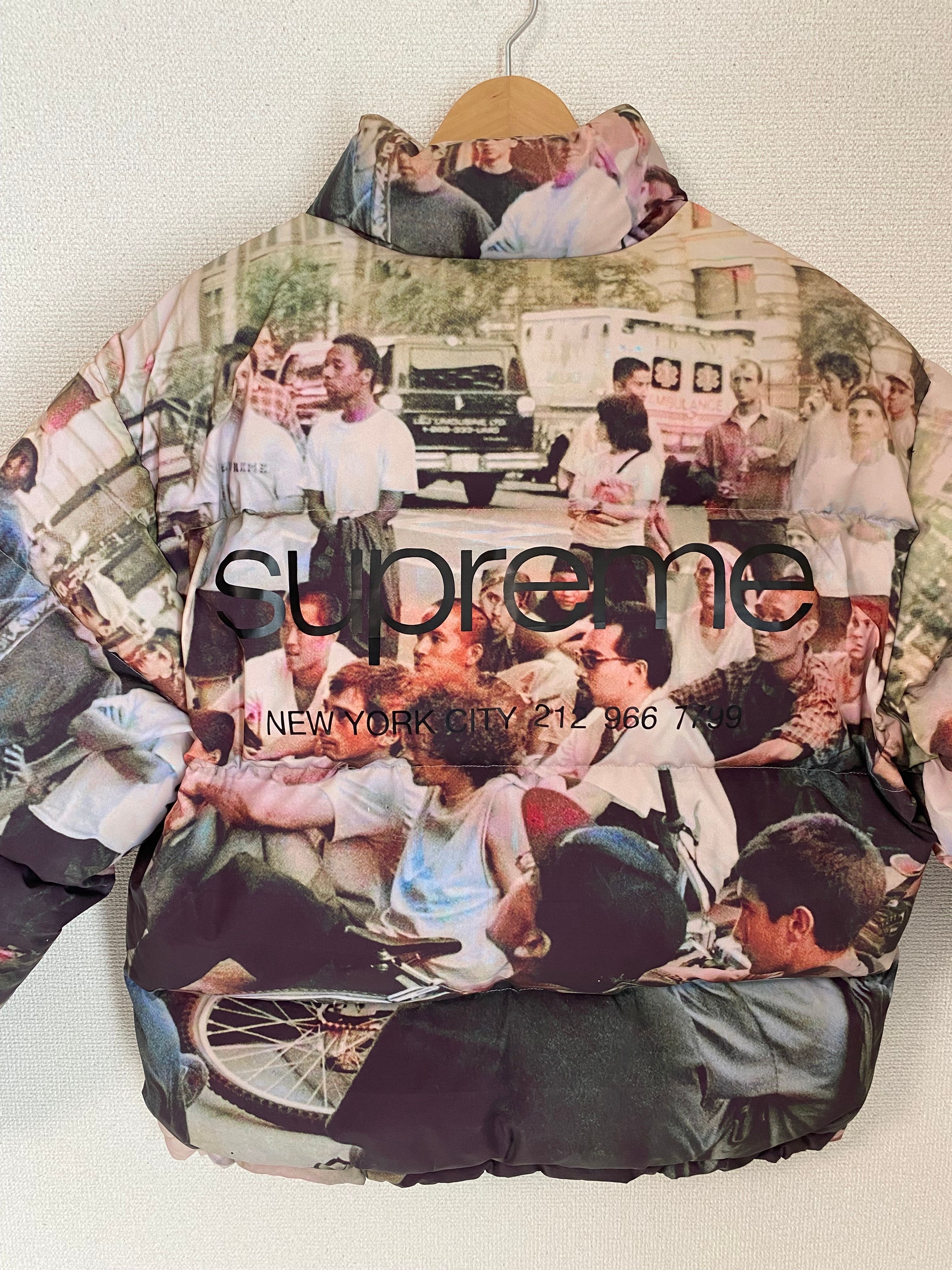 Supreme Lafayette Reflective Down Jacket "Multi"